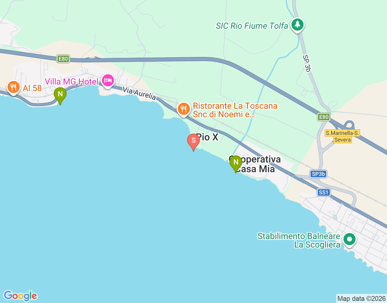 Mapa de ubicación de Banzai