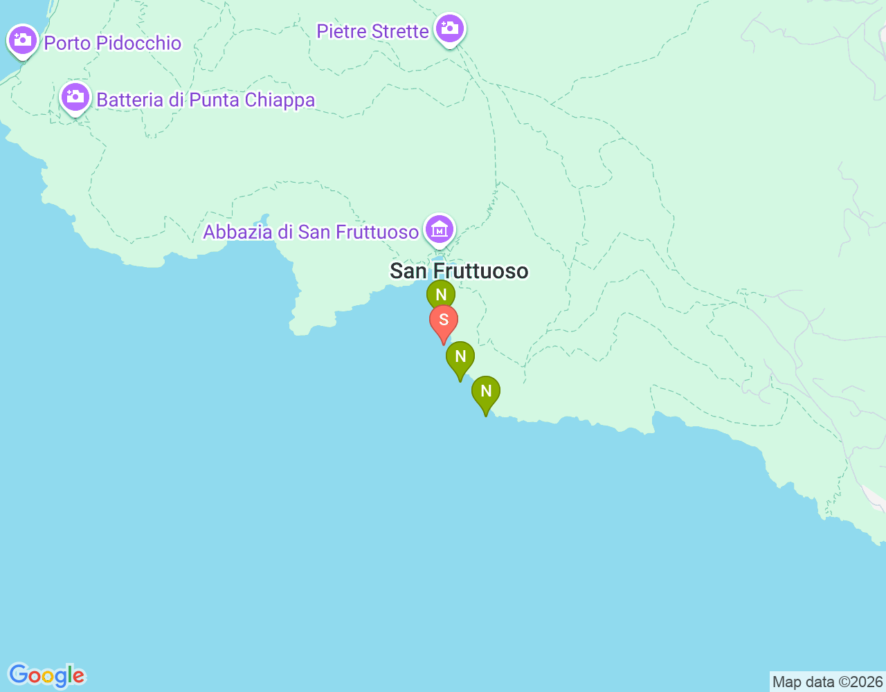 Mapa de ubicación de Dragone