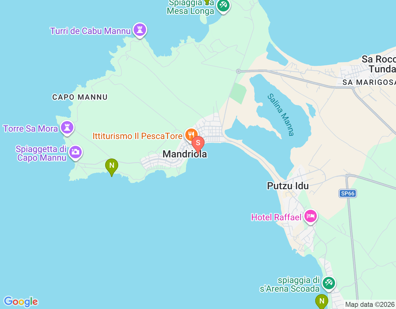 Mapa da localização de Mini Capo