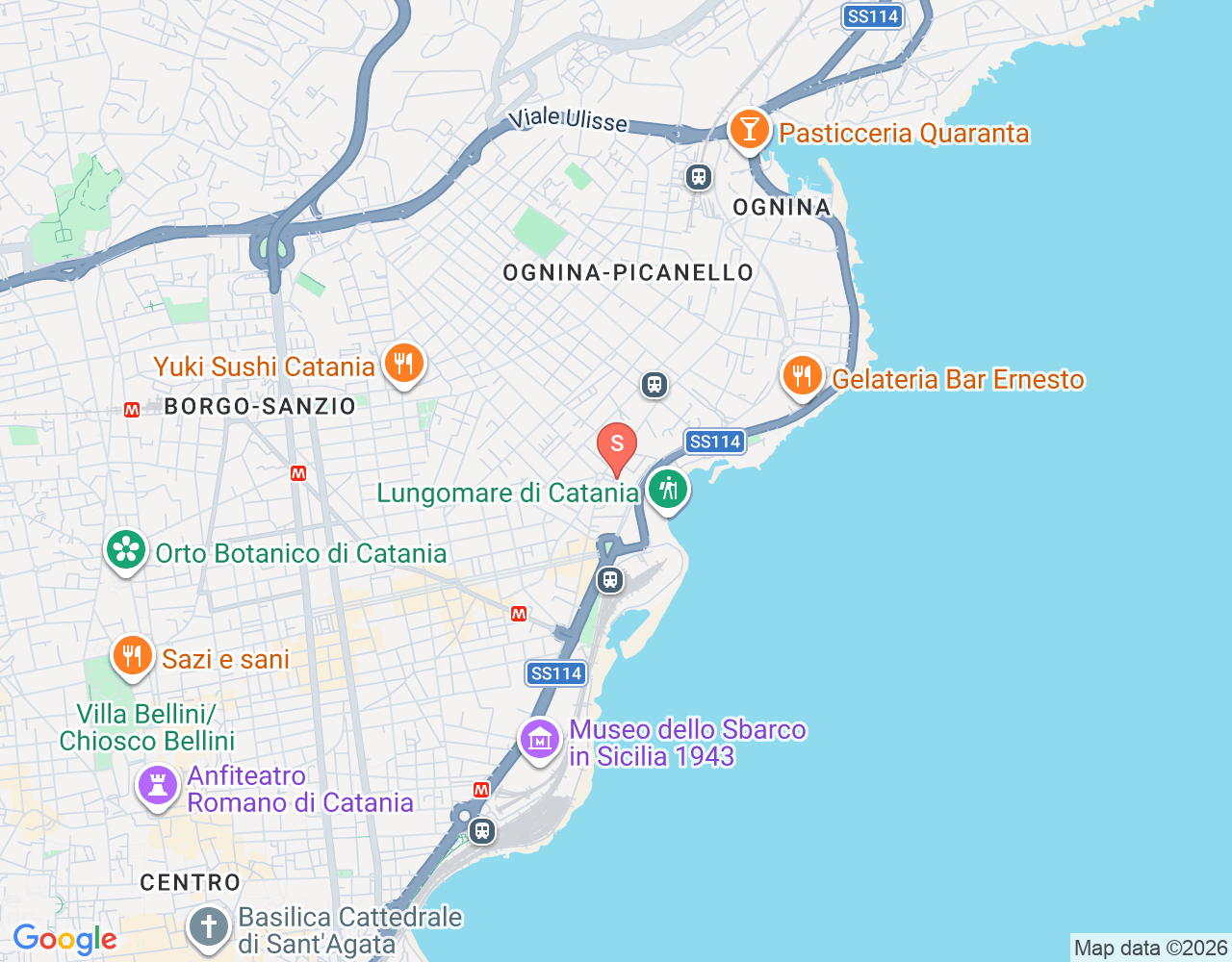 Mapa da localização de Olga Sport