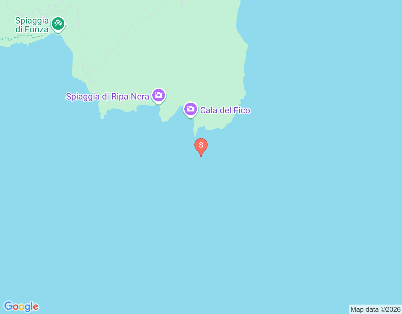 Mapa da localização de Secca di Fonza