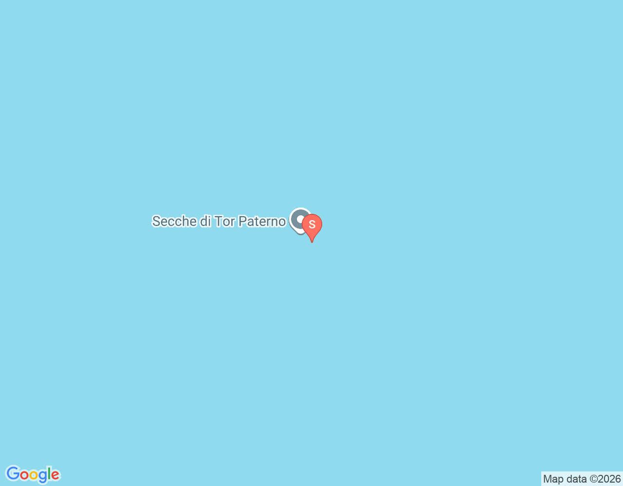 Mapa da localização de Secche di Tor Paterno