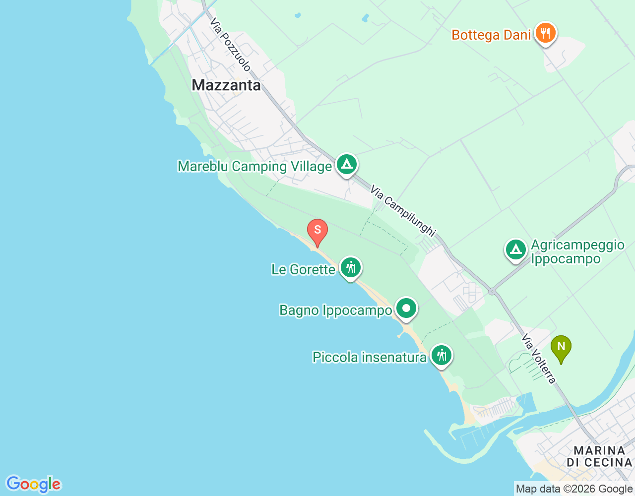 Mapa de ubicación de Spot1