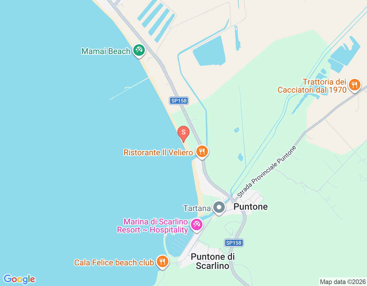 Mapa de ubicación de Surf Relax