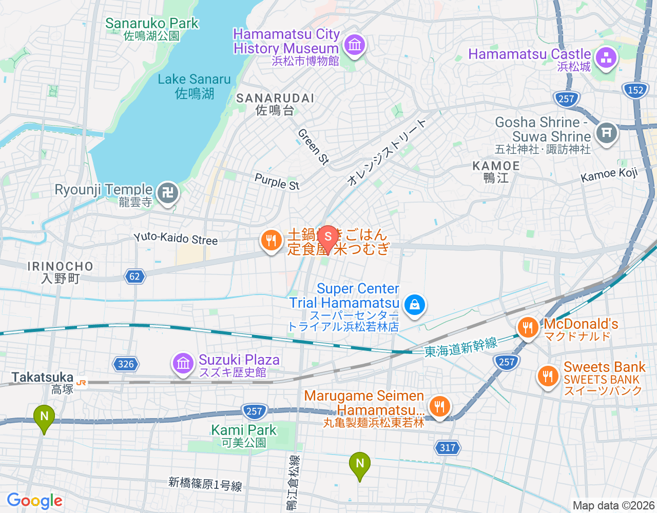 Mapa da localização de be dive