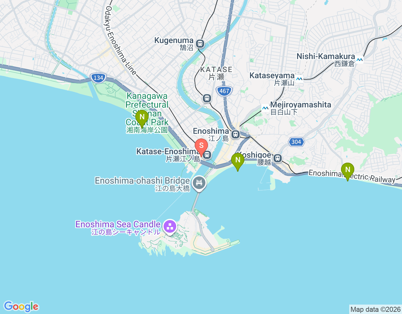 DOUBLE LEAF SHONAN location map