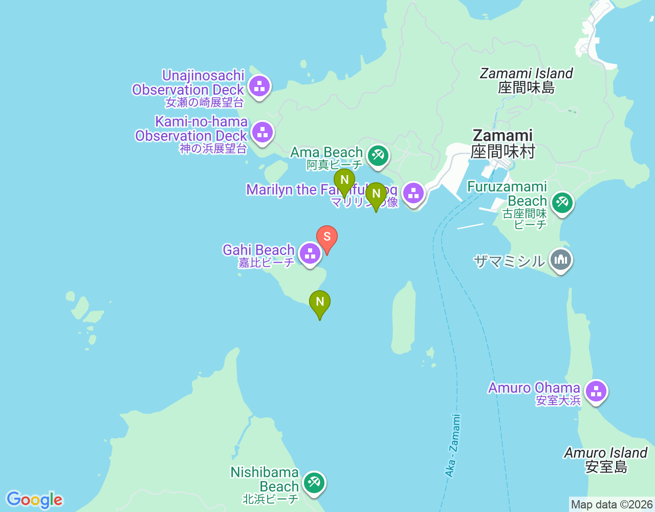 嘉比前・がひまえ location map