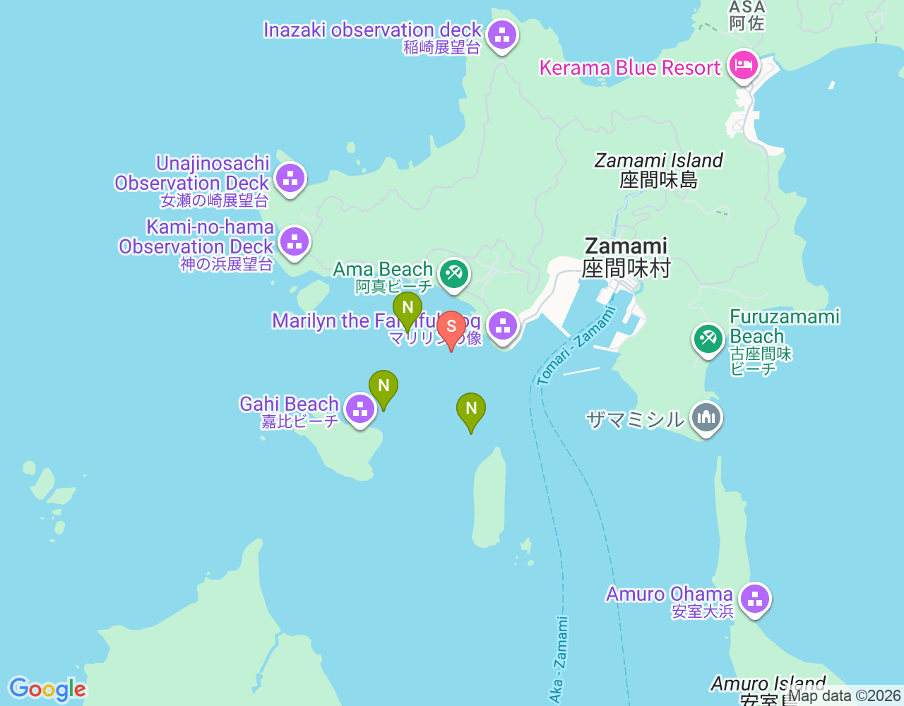 宇論の崎・うるるのさち location map