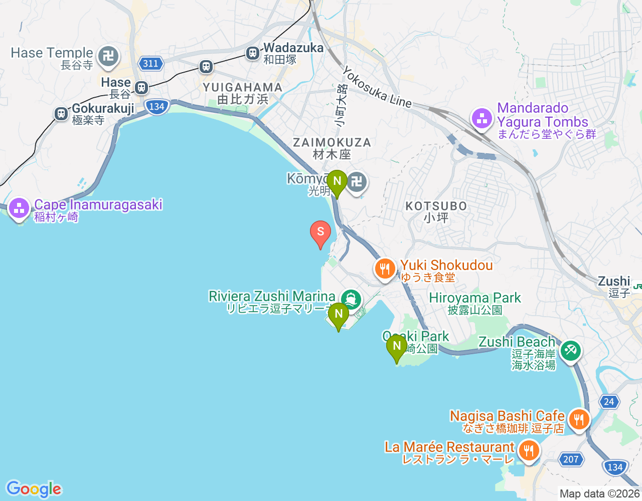 玉石 location map