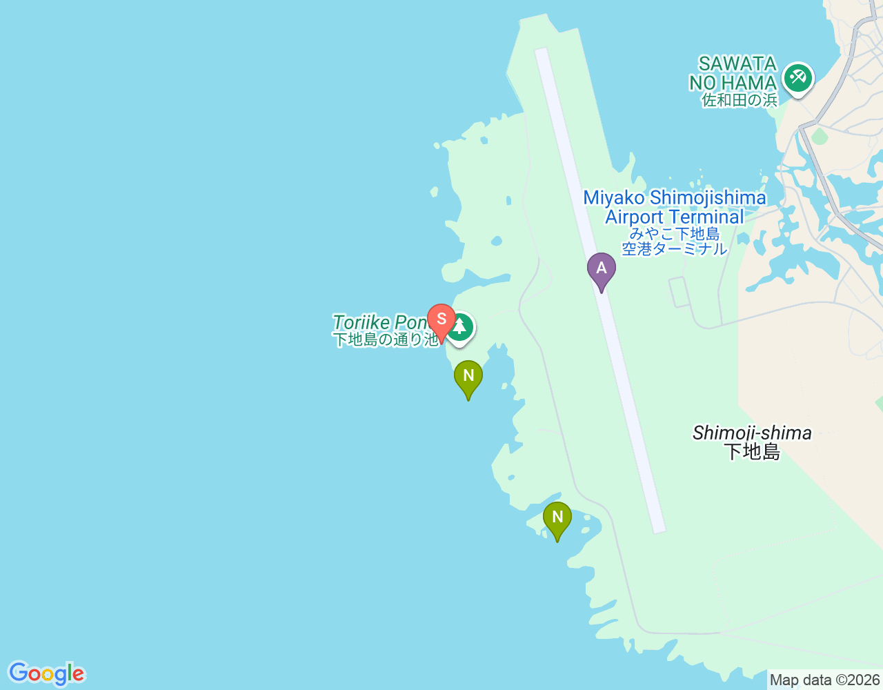 Mapa da localização de 通り池
