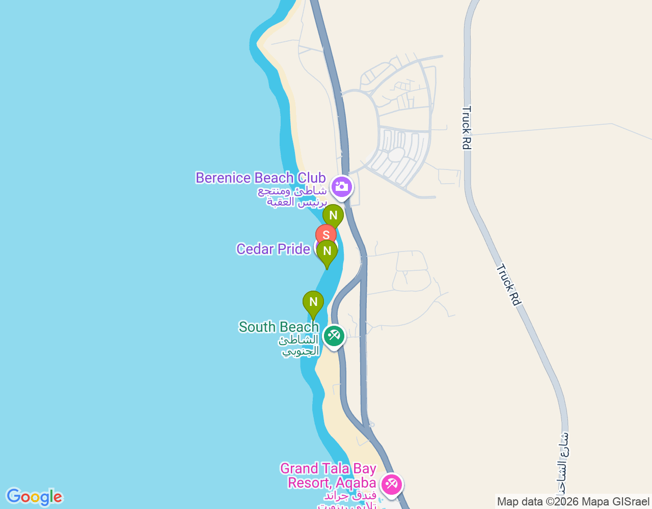 Mapa da localização de Cedar Pride Shipwreck