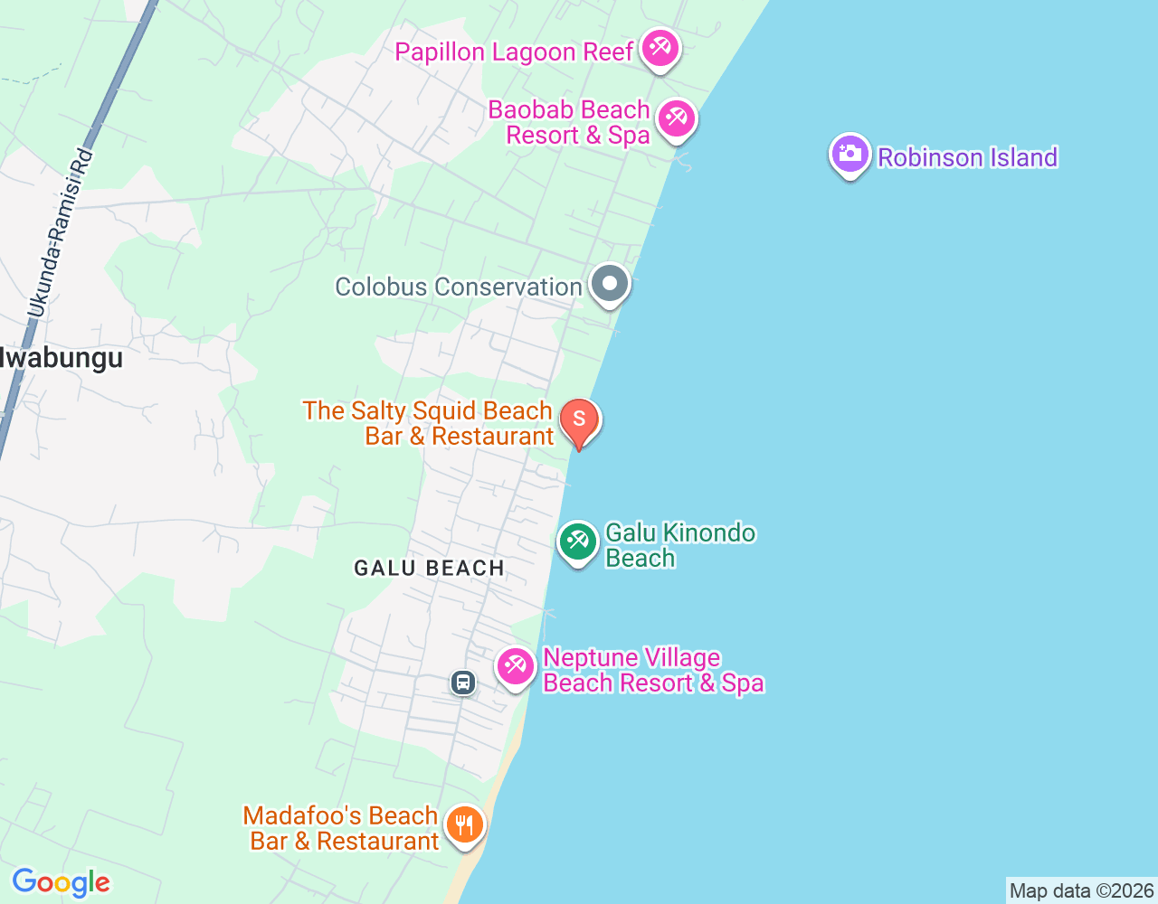 H2Oextreme location map