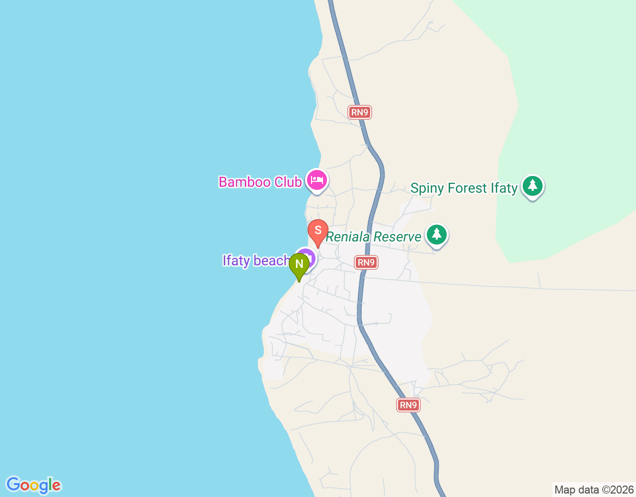 Mapa da localização de Mora Mora