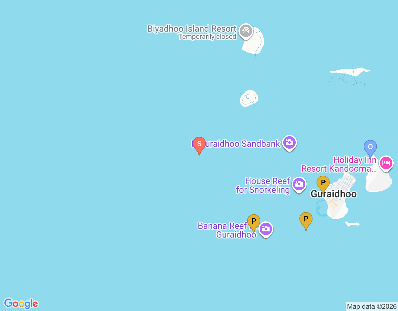Mapa da localização de Biyadoo Kuda Giri