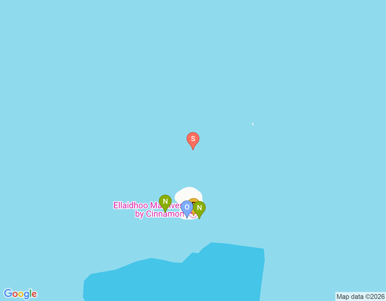 Mapa da localização de Ellaidhoo house reef