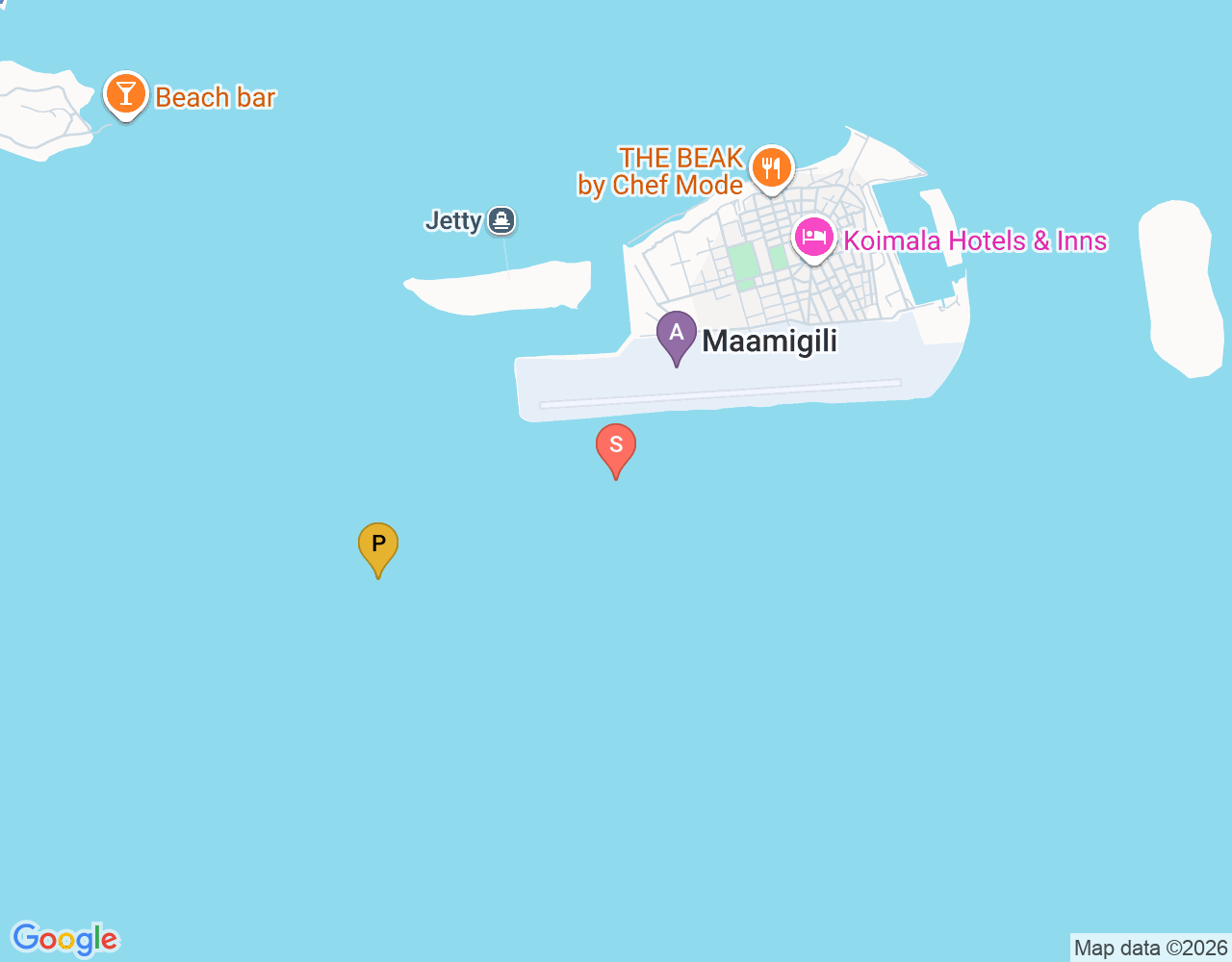 Mapa da localização de Holiday Beyru