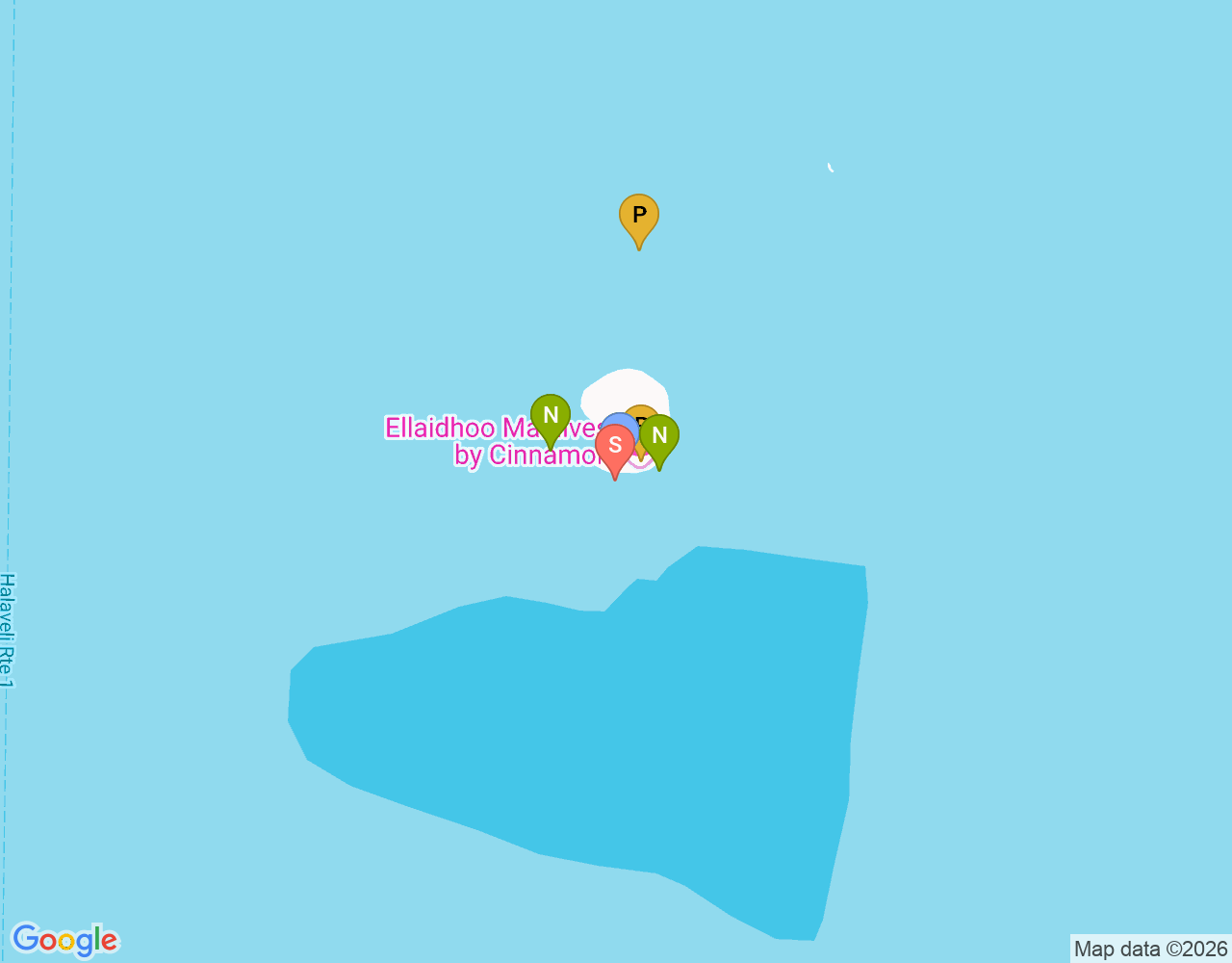 Mapa de ubicación de House Reef