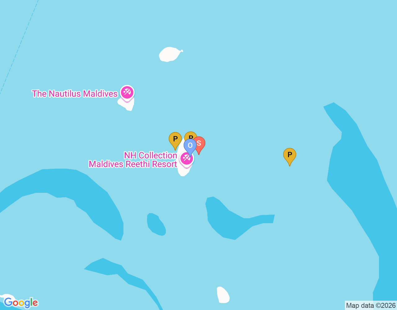 Mapa de ubicación de Housereef East