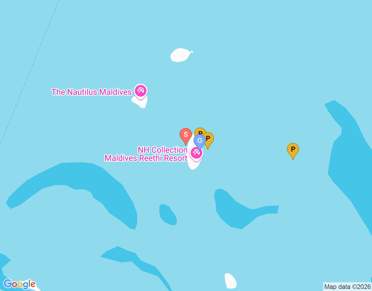 Mapa de ubicación de Housereef West