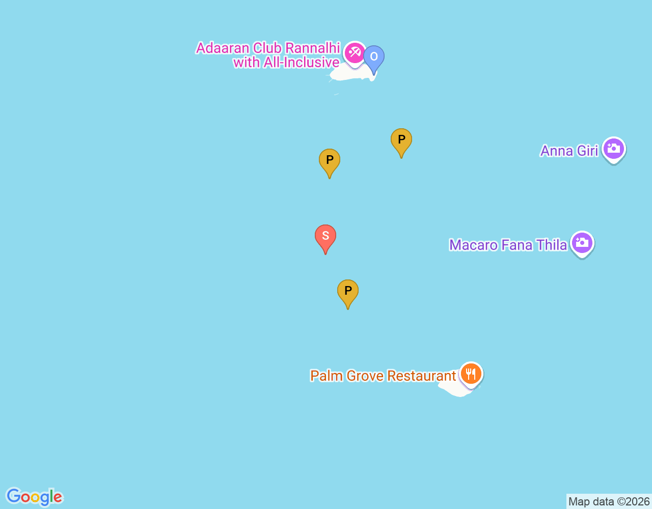 Mapa da localização de Ihi Reef