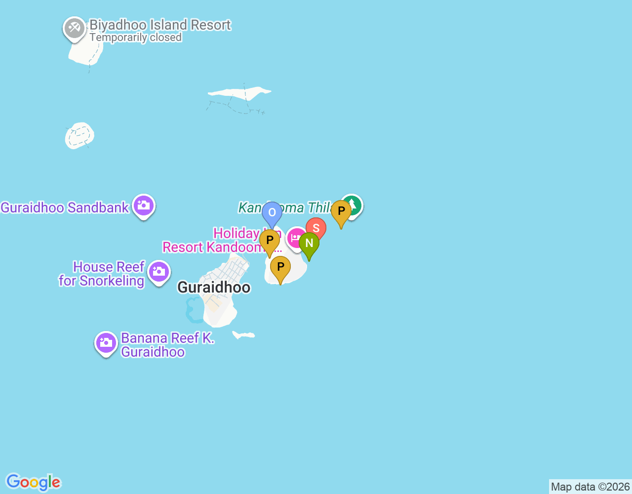Mapa da localização de Kandoma Corner