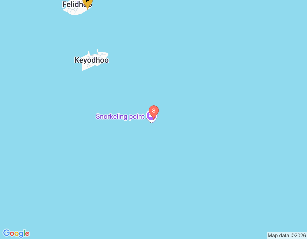 Mapa da localização de Keyodhoo Shipwreck