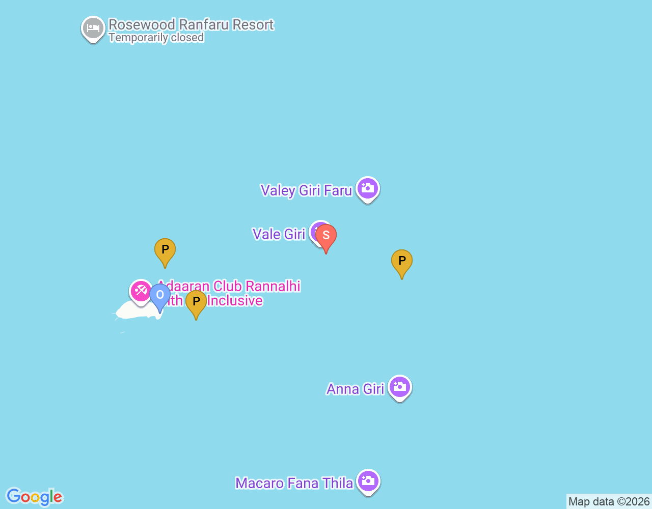 Mapa de ubicación de Lang Giri