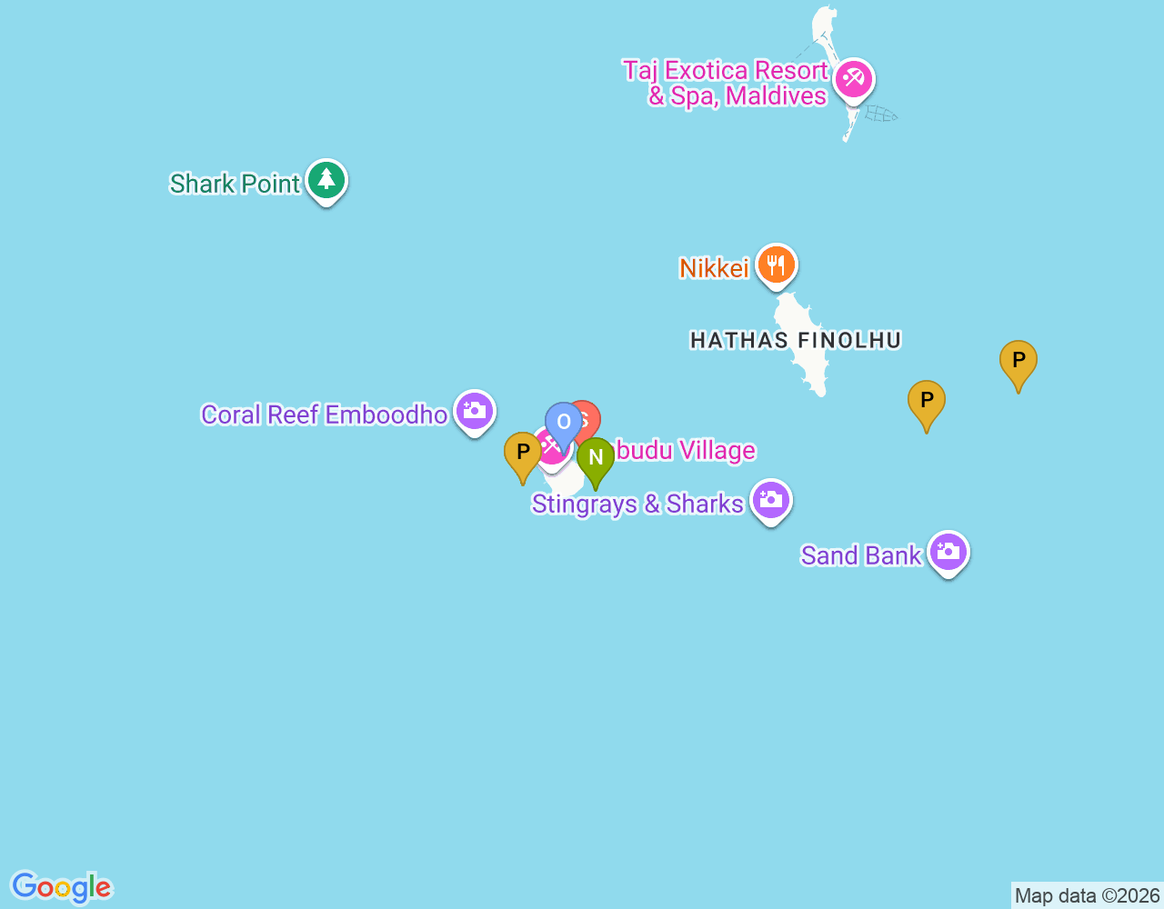 Mapa da localização de Saída da Jetty Principal