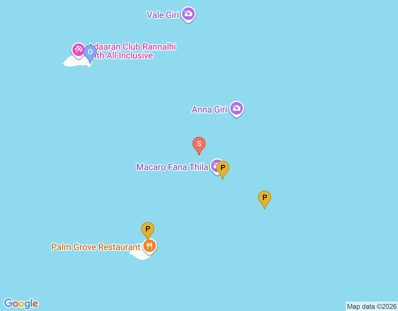 Mapa da localização de Ramfaru Tulu