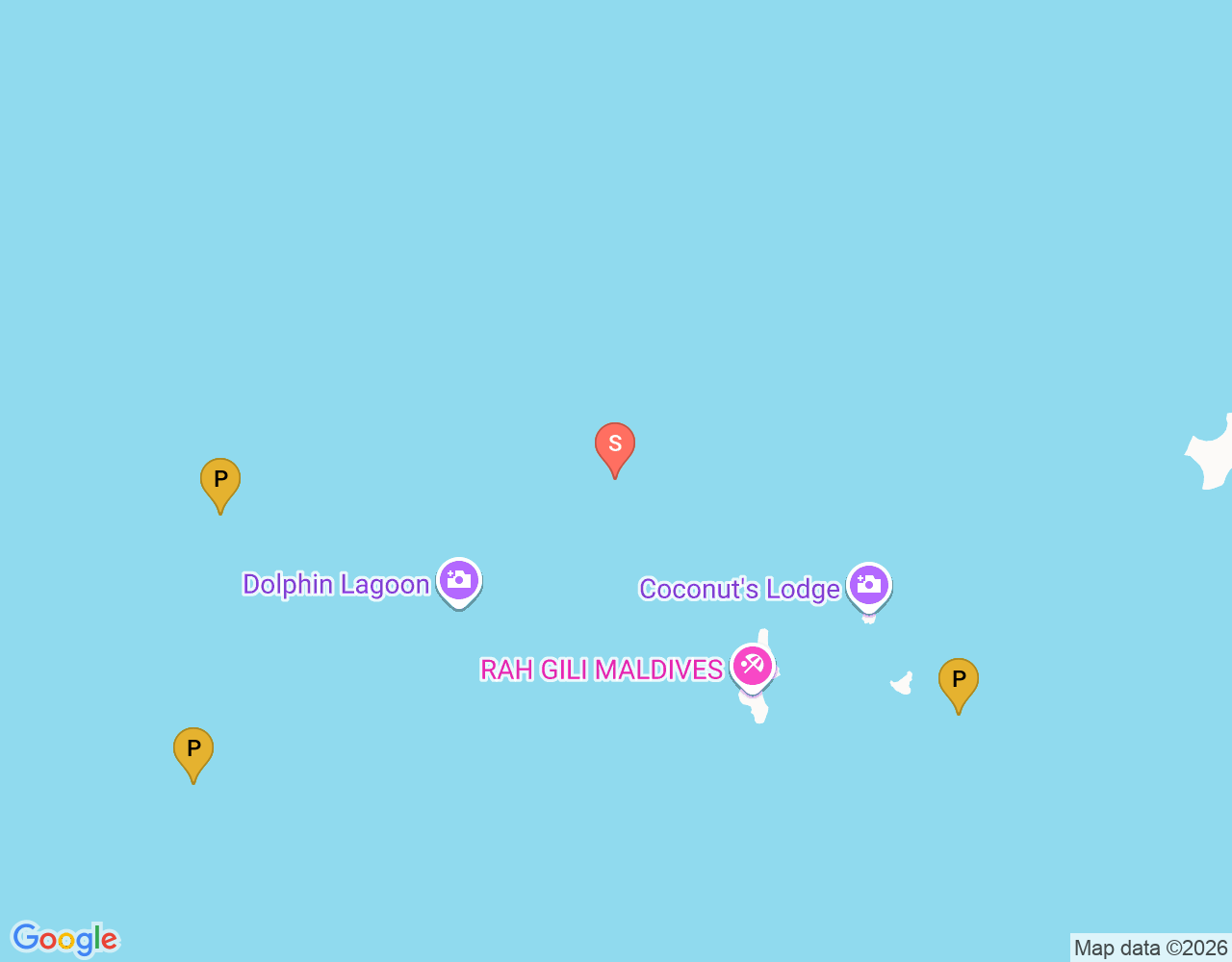 Mapa da localização de Rihiveli