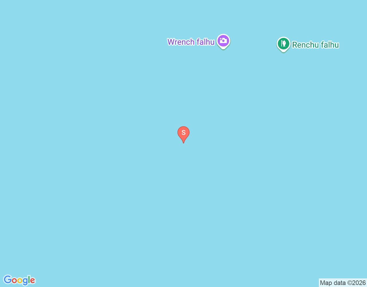 Mapa da localização de South Ari Atoll — Whale Shark Marine Park