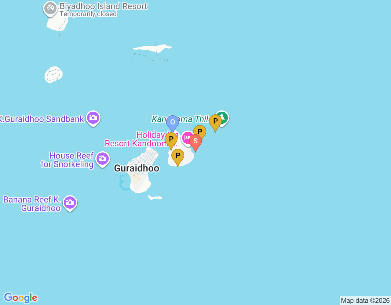 Mapa de ubicación de Surfing Point