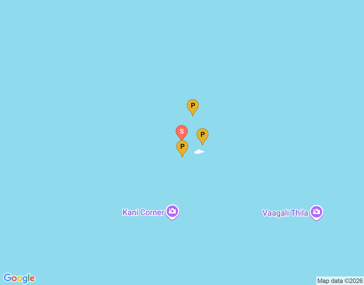 Mapa de ubicación de Vaageli Faru Nord