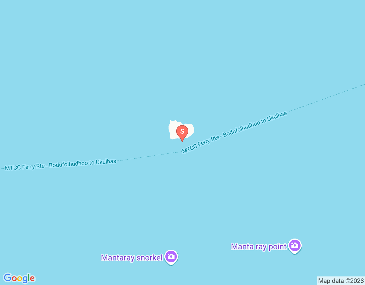 Velidhu Hausriff location map