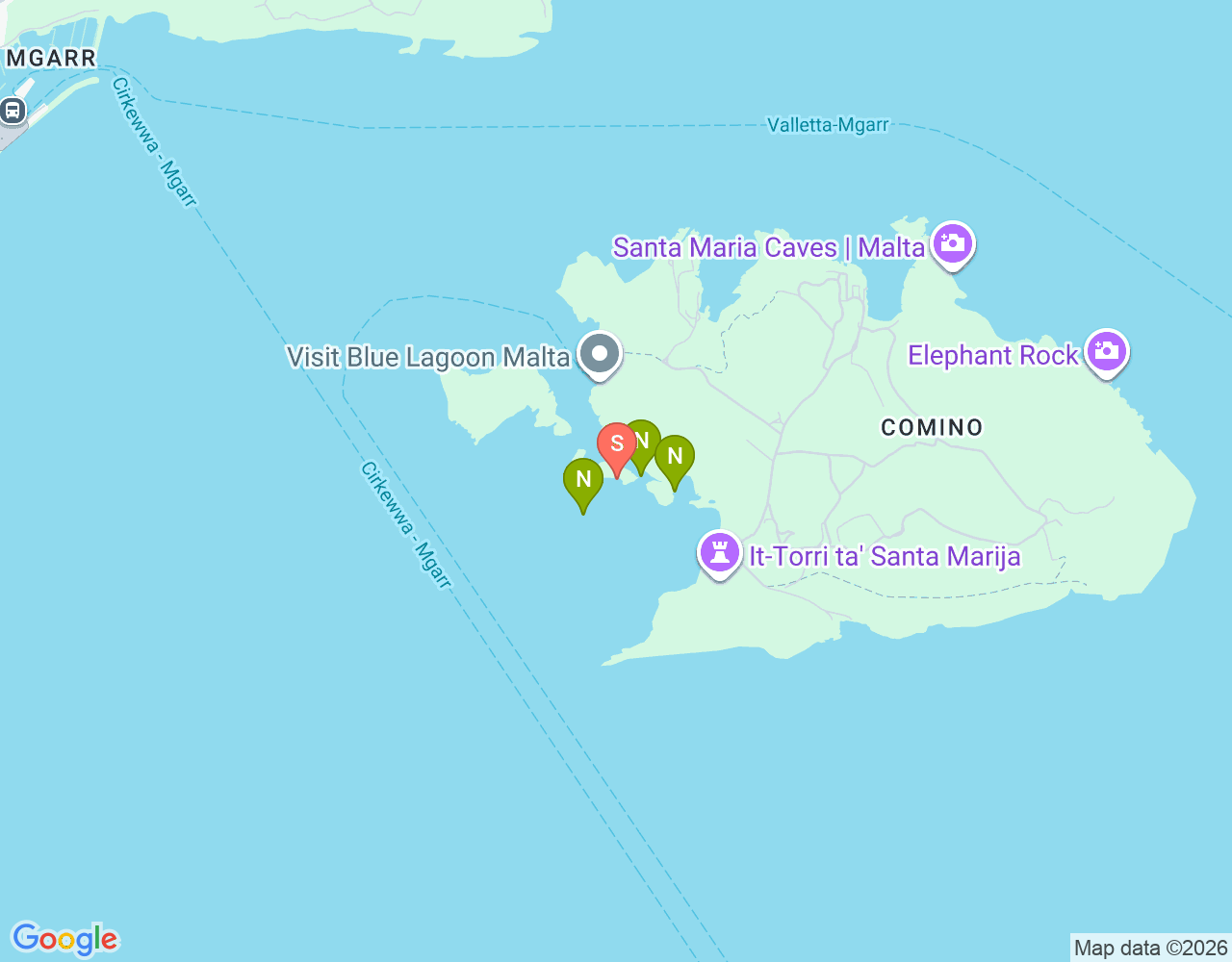 Mapa de ubicación de Alex's Cave Dive Site