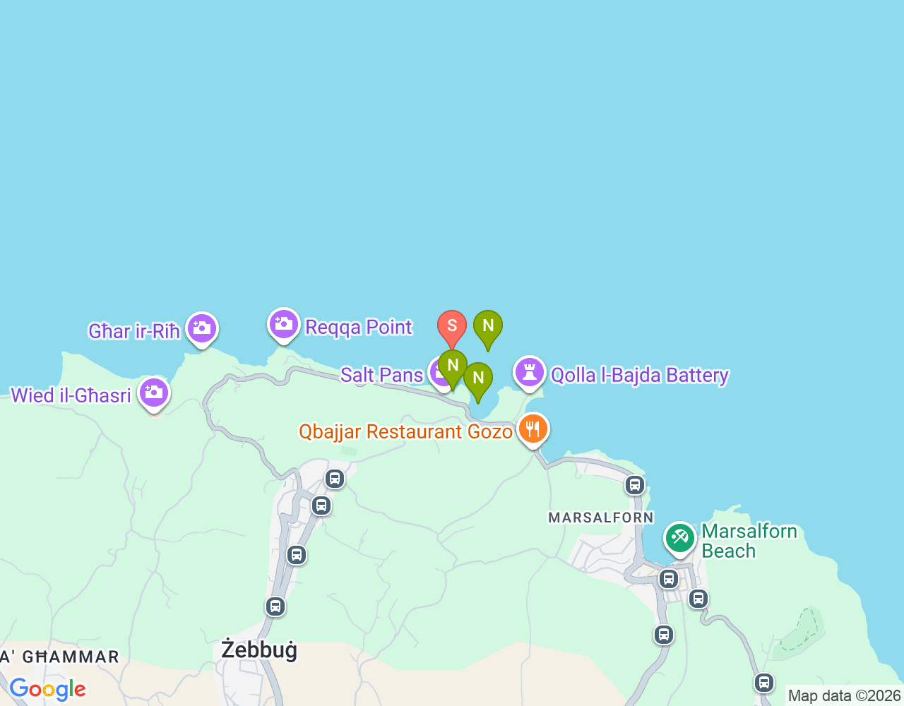 Mapa da localização de Double Arch Reef
