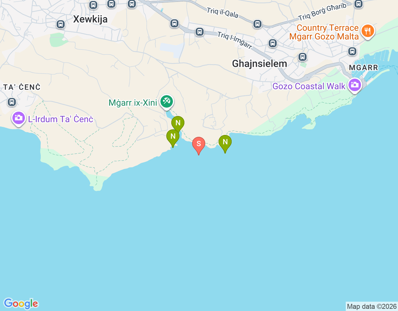 Mapa da localização de Fessej Rock