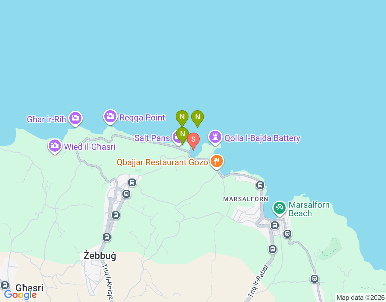 Mapa de ubicación de Il-Bajja tax-Xwejni