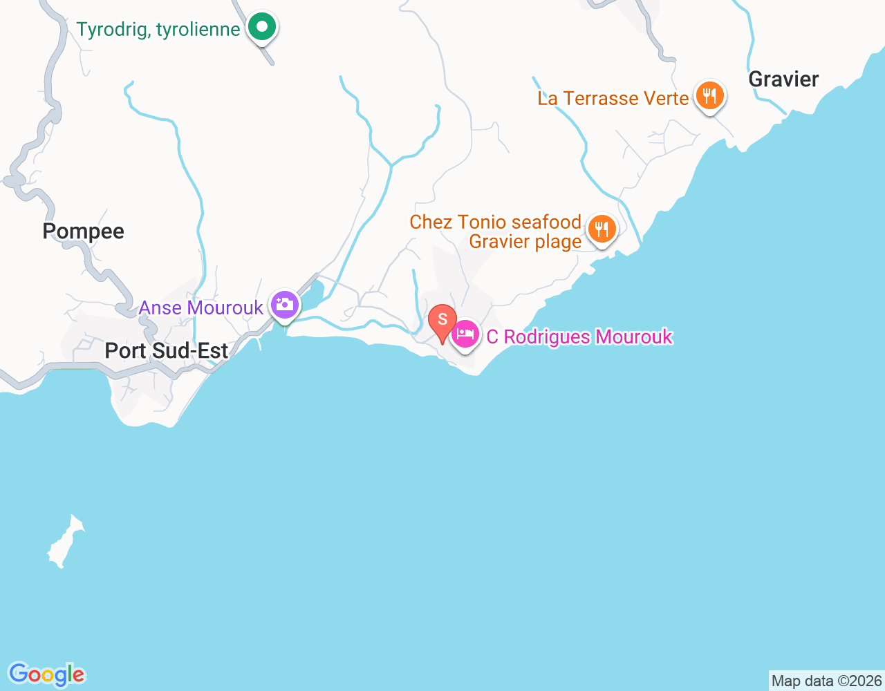 Mapa da localização de Osmosis