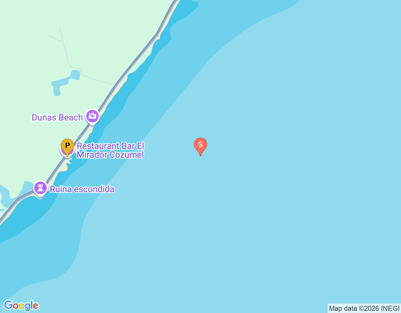 Mapa da localização de El Mirador