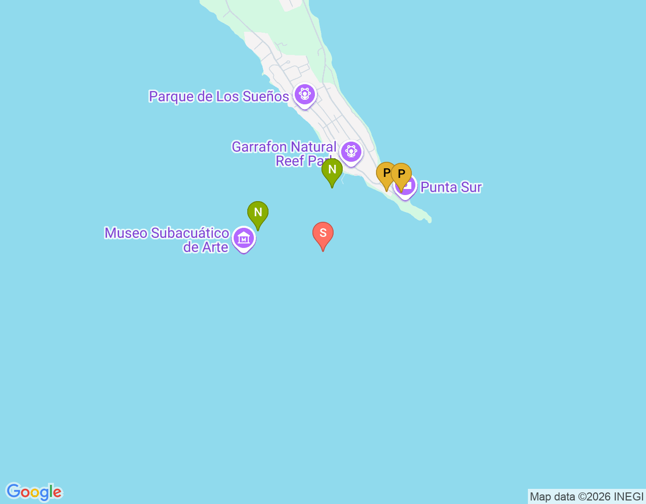 Mapa de ubicación de Manchones I