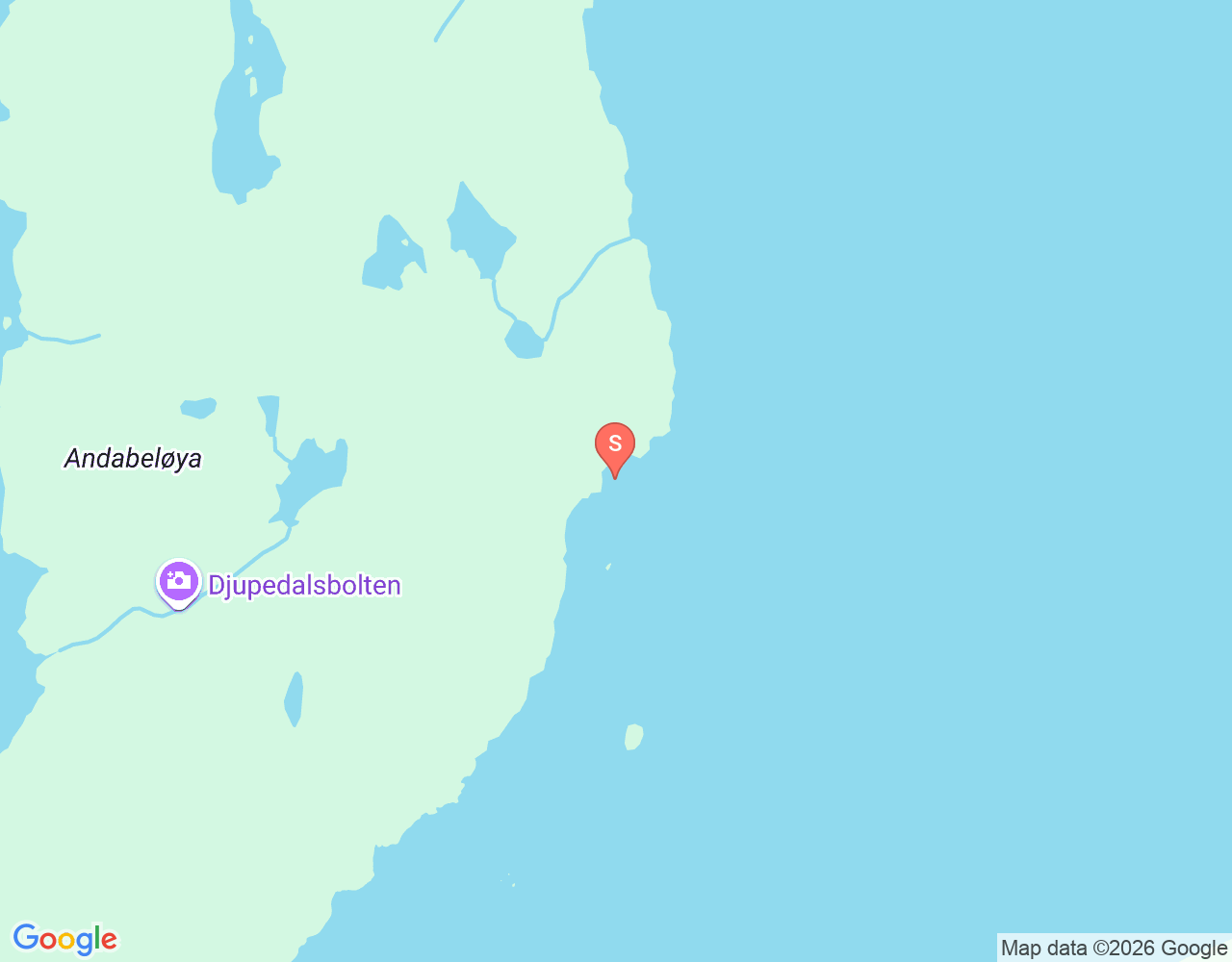 Mapa da localização de Hunden