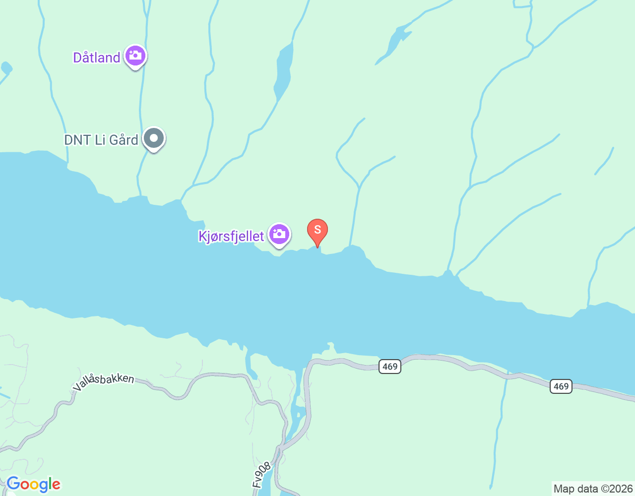Mapa da localização de Katedrale