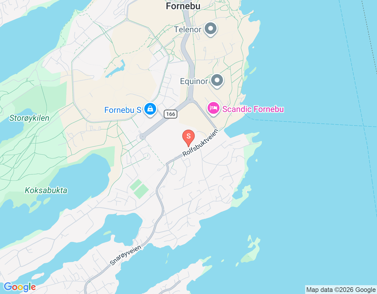 Mapa de ubicación de Oslofjorden dykkesenter as