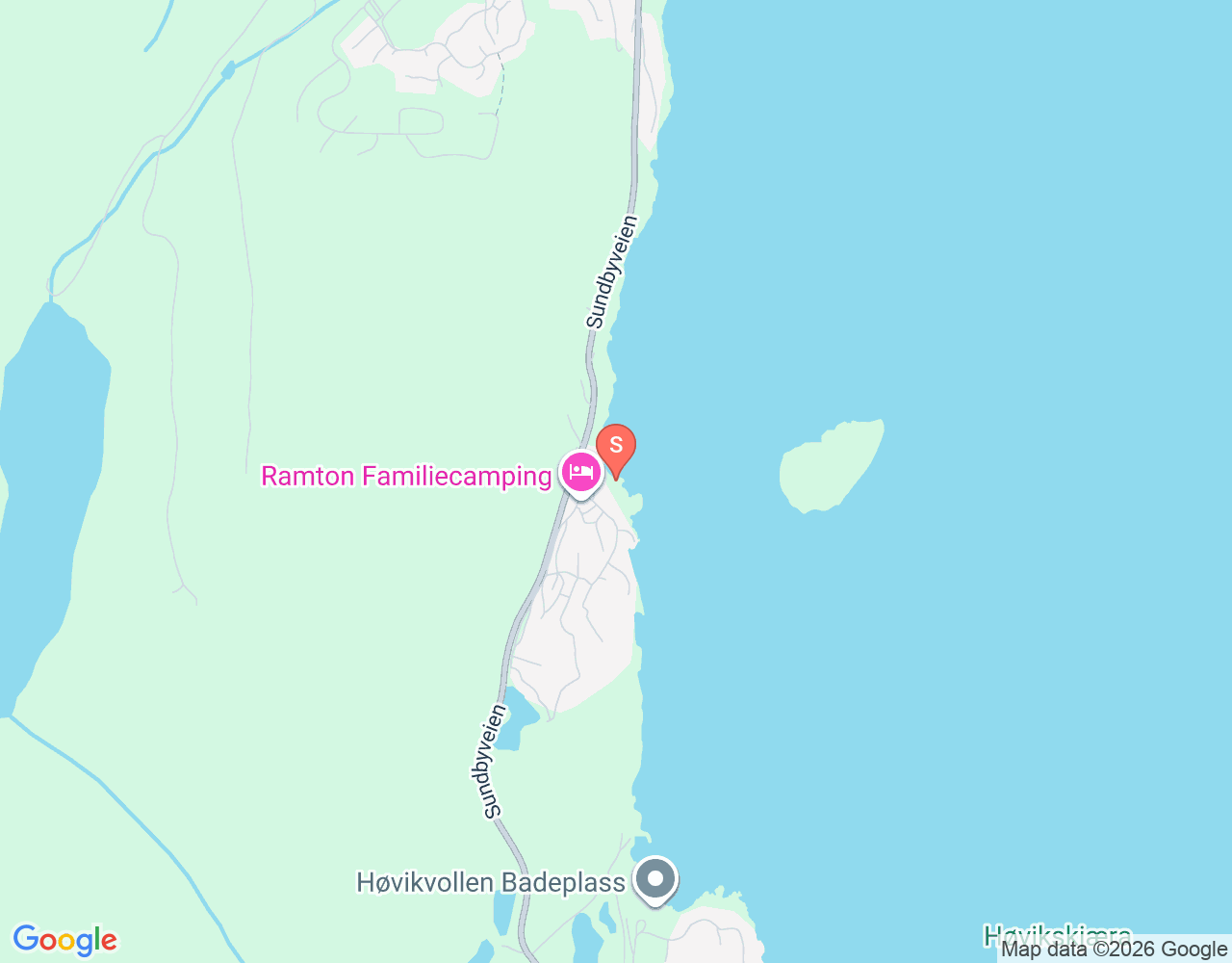 Mapa de ubicación de Ramton