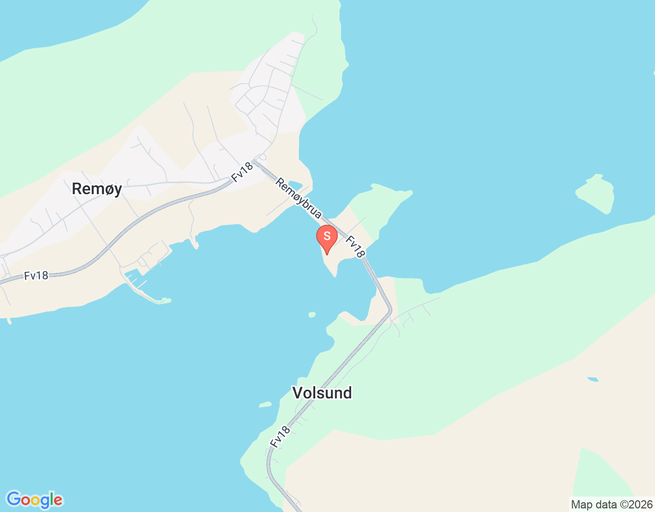 Mapa da localização de Remøyholmen