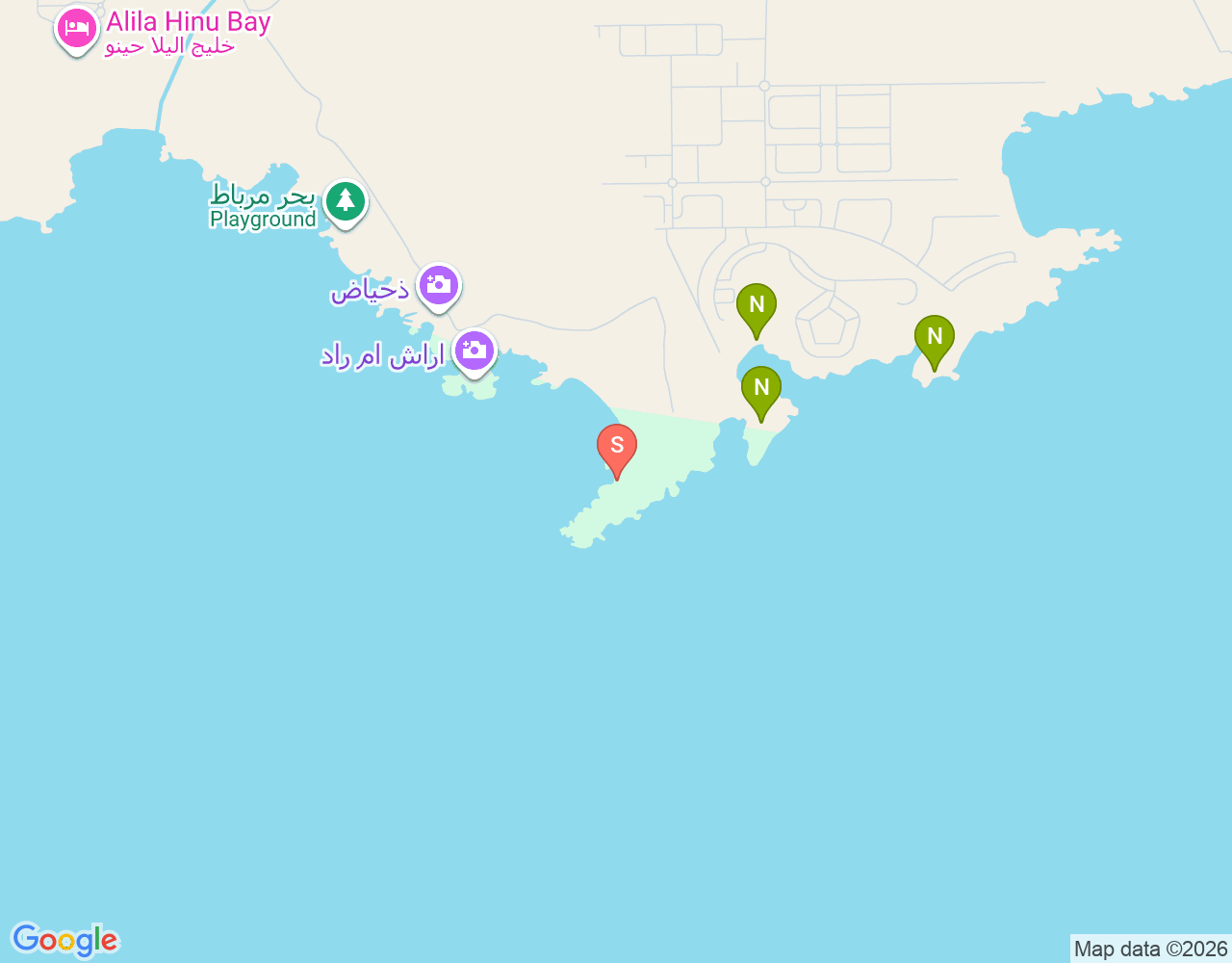 Mapa da localização de Eagle Bay