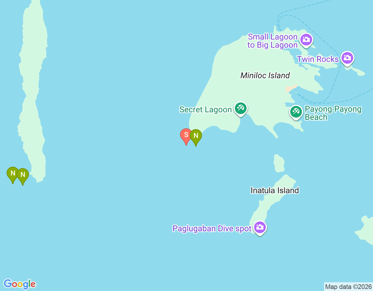 Mapa da localização de Biet Point