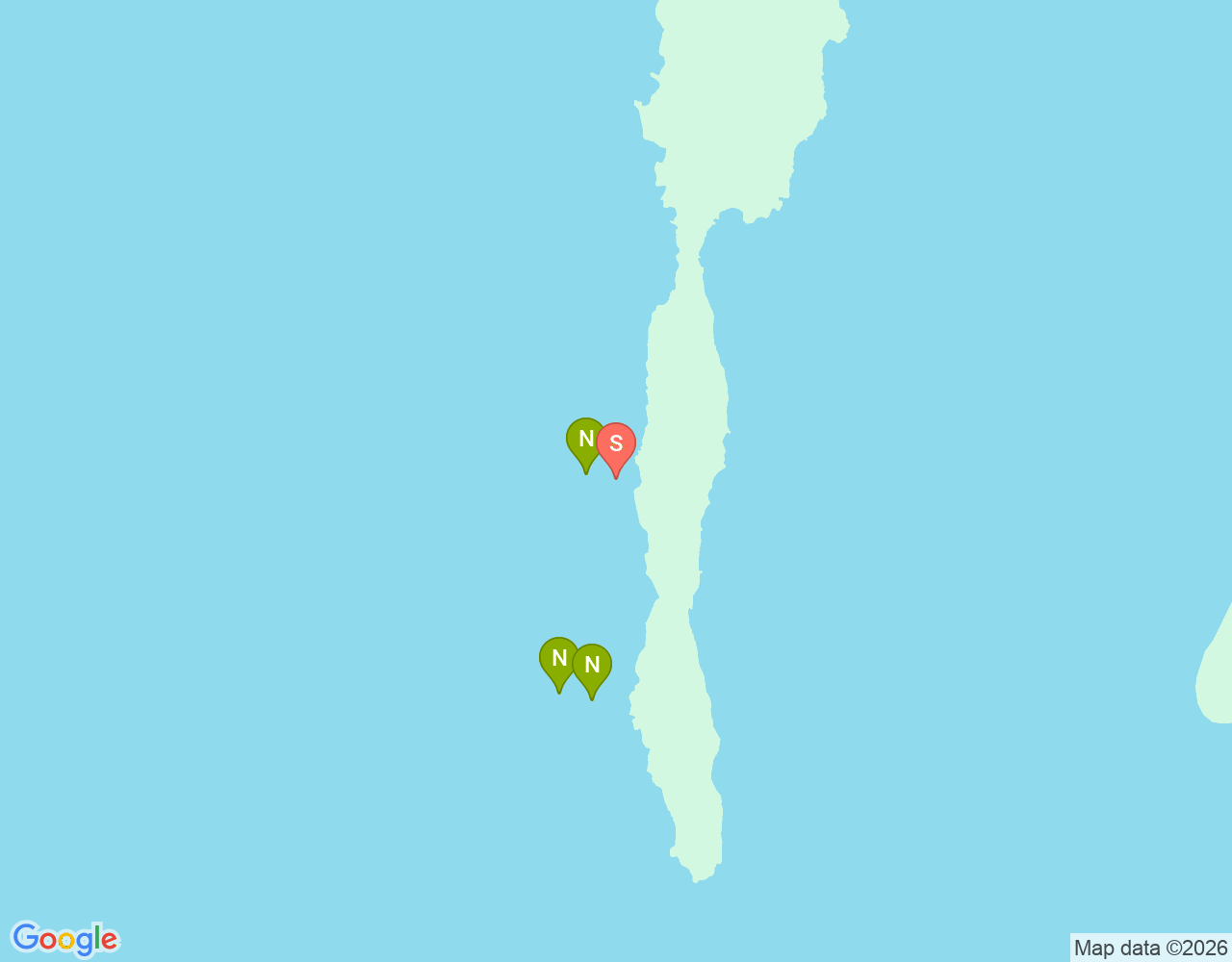 Mapa da localização de Cave