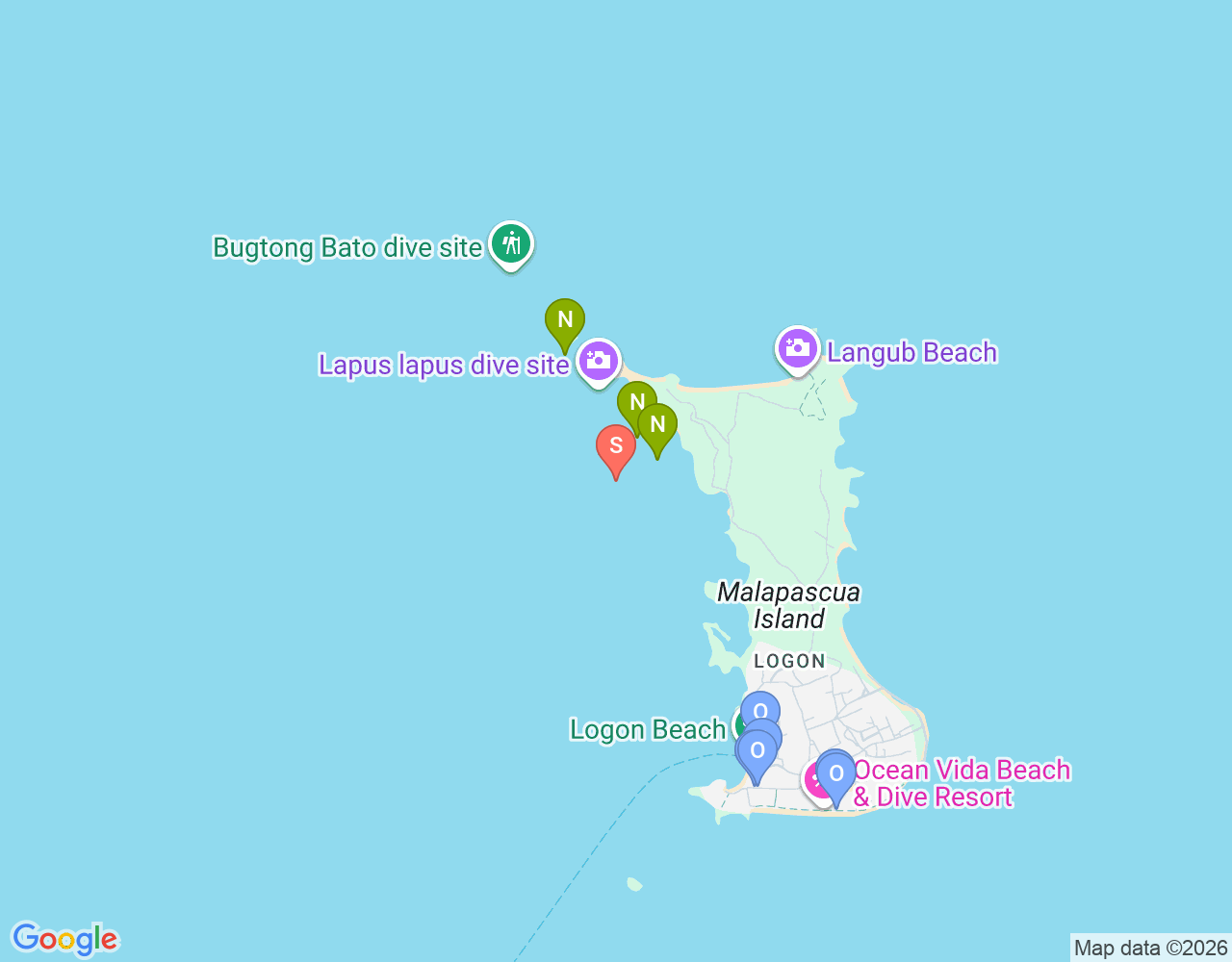 Mapa da localização de Japanese Ship Wreck